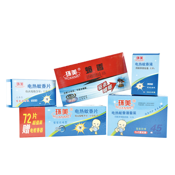 環(huán)美-蟑香、電熱蚊香液、電熱蚊香片